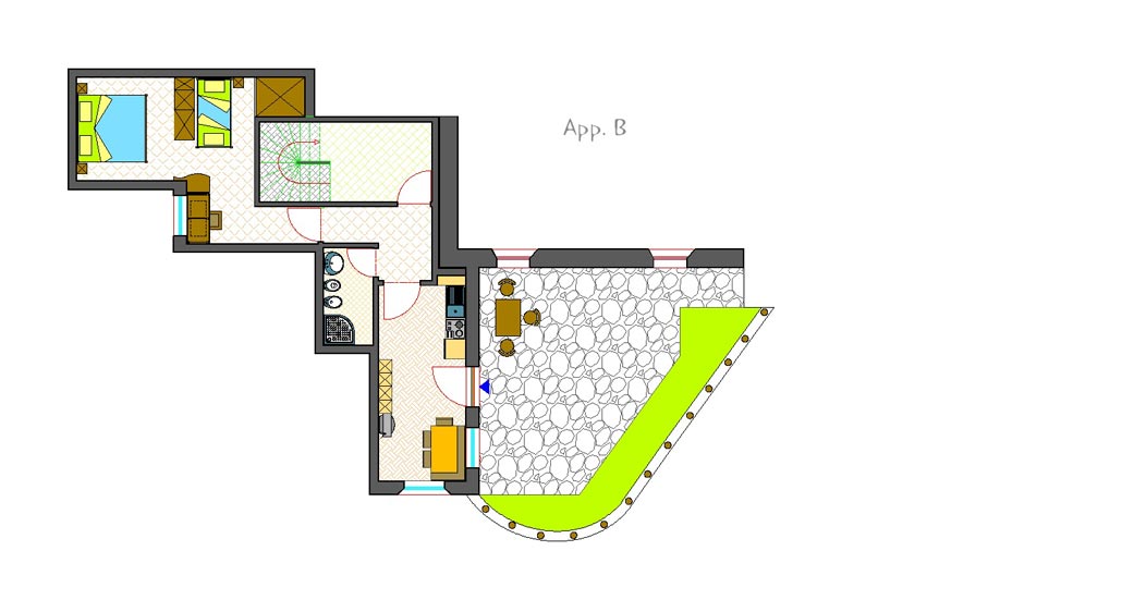 Ferienwohnung B Alta Badia